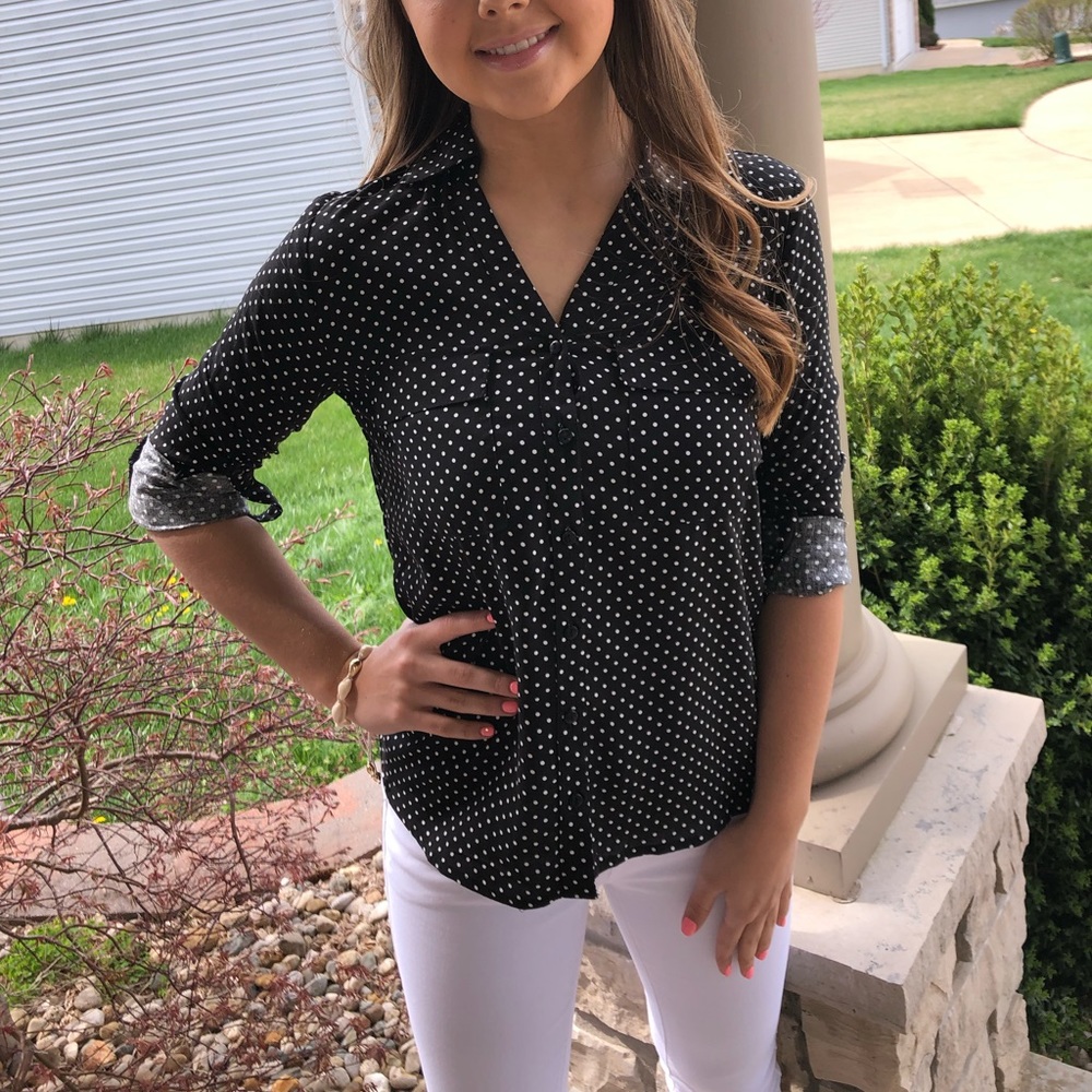 Polka Dot Top